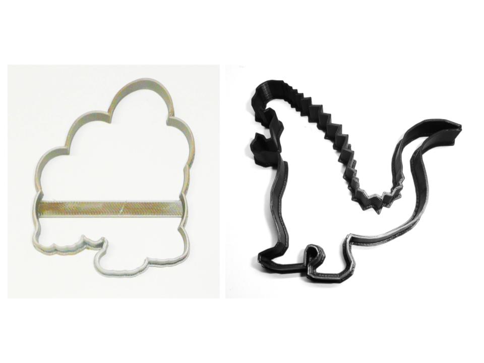 Godzilla VS King Kong Monster Battle Set of 2 Cookie Cutters USA PR1513