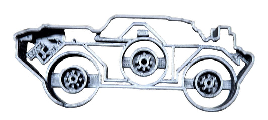Armored Car Tank Military Humvee Cookie Cutter 3D Printed USA PR2323