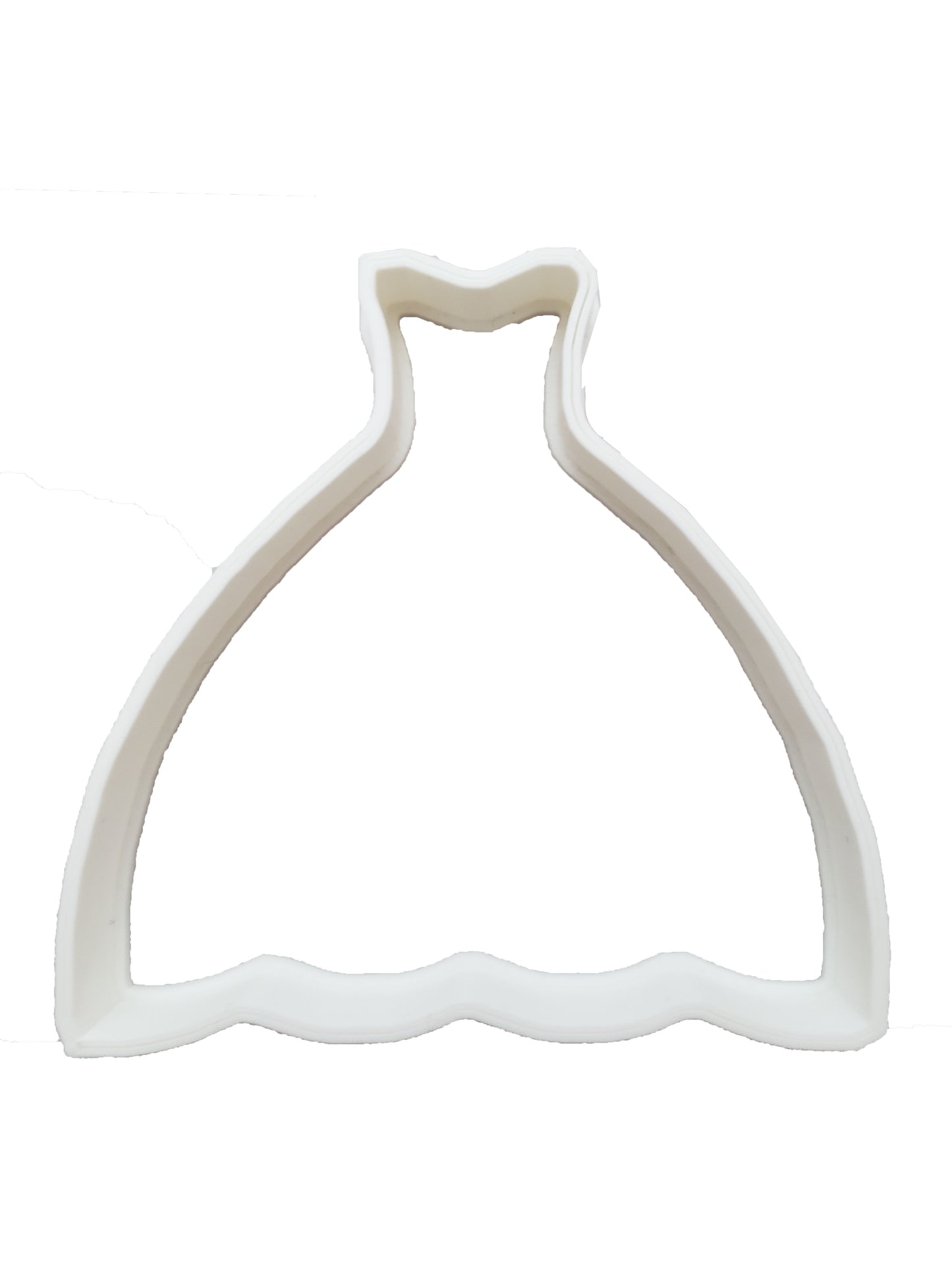 Wedding Dress Outline Bridal Bride Prom Cookie Cutter 3D Printed USA PR2312