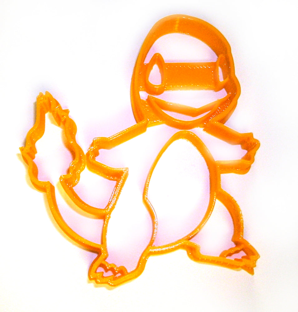 Charmander Fire Type Pokemon Orange Lizard Cookie Cutter USA PR868