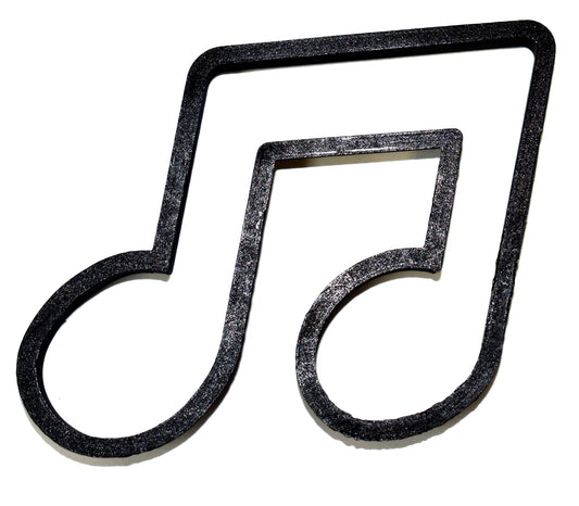 Double Music Note Notation Symbol Staff Cookie Cutter Made in USA PR609