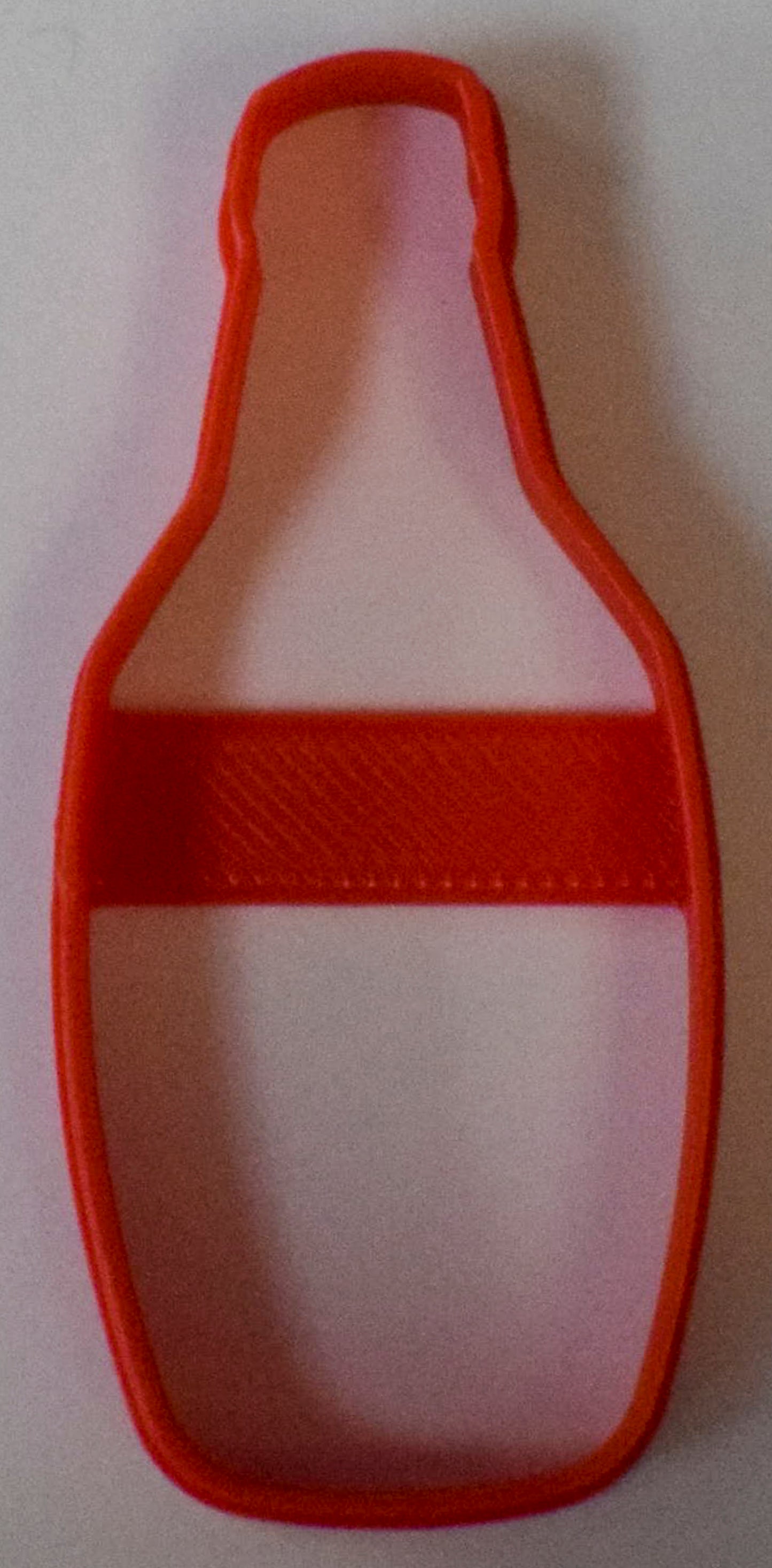 Wine Bottle Red Rose Champagne Vintage Cookie Cutter Made In USA PR767