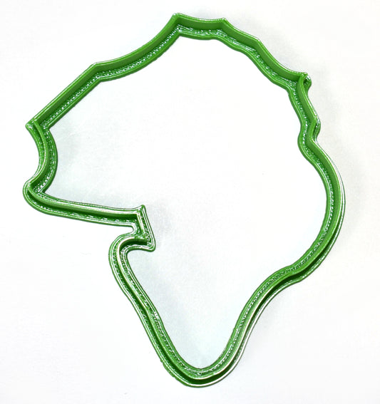 Fish Bass Fishing Special Occasion Cookie Cutter Baking Tool Made in USA PR629