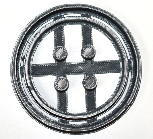 Button Fastener Buttonhole Clothing Fashion Sewing Cookie Cutter USA PR638