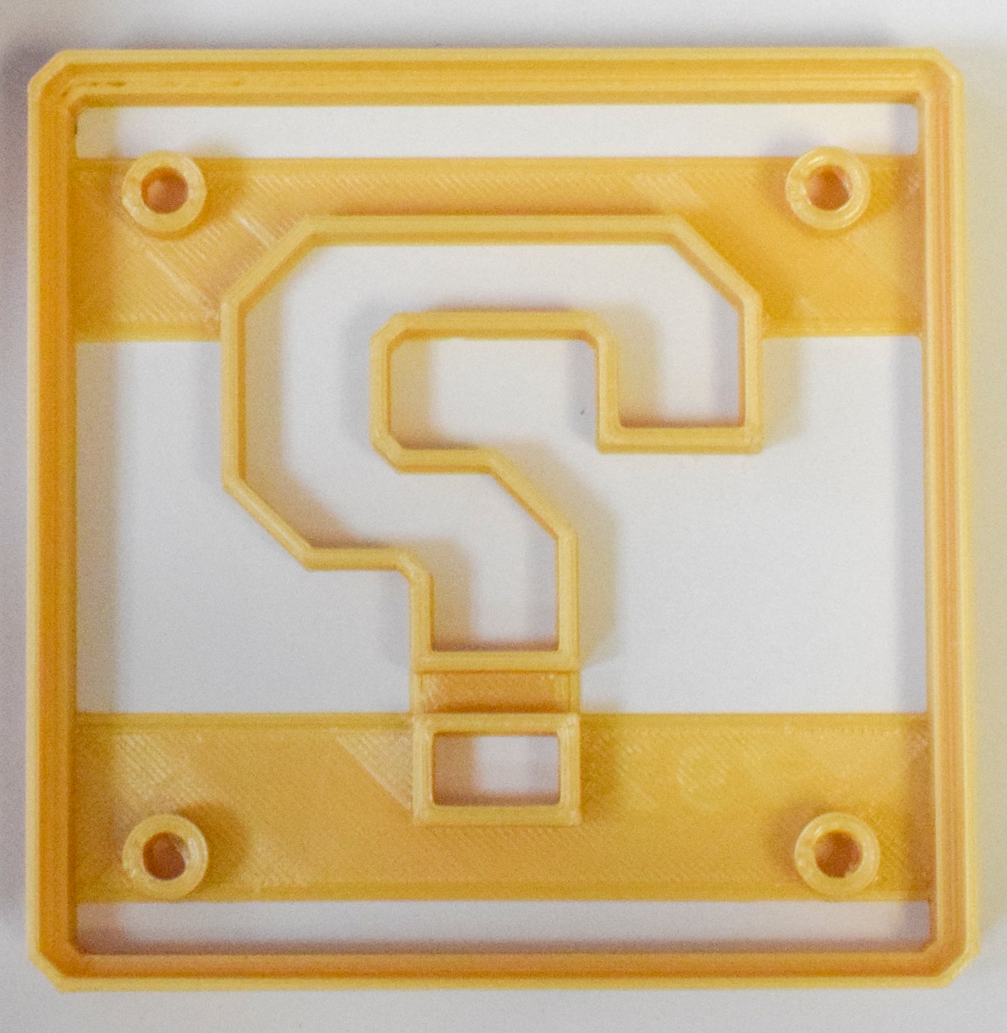 Super Mario Question Block Nintendo Video Game Cookie Cutter Made in USA PR792