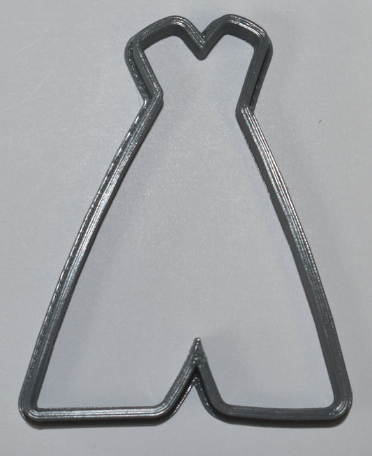 Teepee Tipi Cone-Shaped Conical Tent Camping Cookie Cutter USA PR666