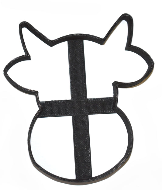 Cow Cattle Bovine Head Special Occasion Cookie Cutter Made in USA PR672
