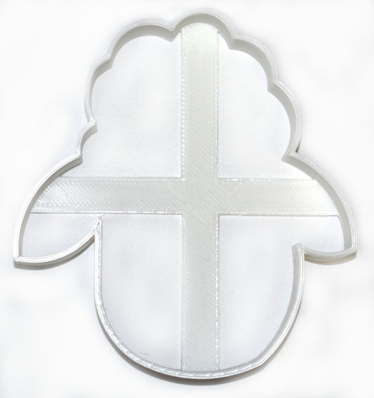 Lamb Sheep Head Outline Farm Animal Cookie Cutter Made in USA PR684