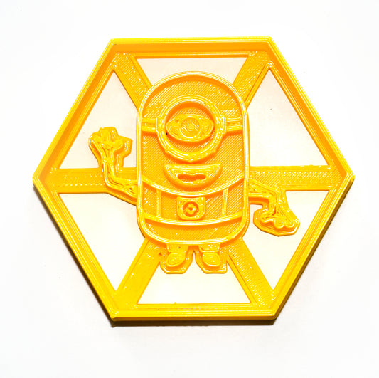 Despicable Me Minion Character Baking Tool Cookie Cutter USA PR431