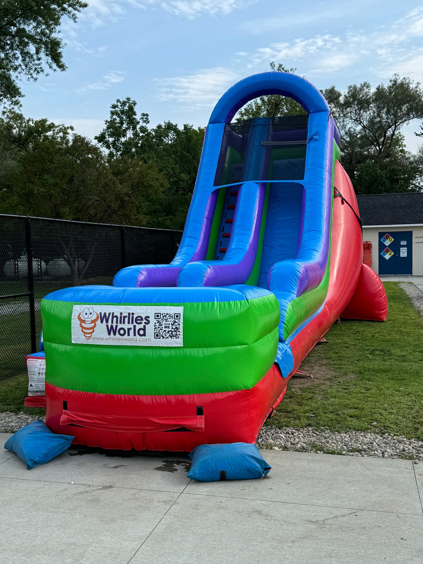 Rainbow Water Slide 18 Footer 24 Hour Rental