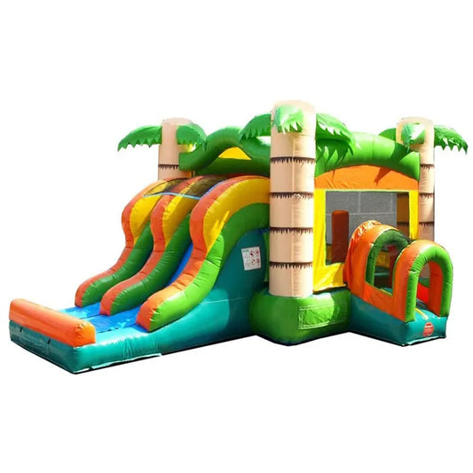 Tiki Bounce House Slide Combo 24 Hour Rental