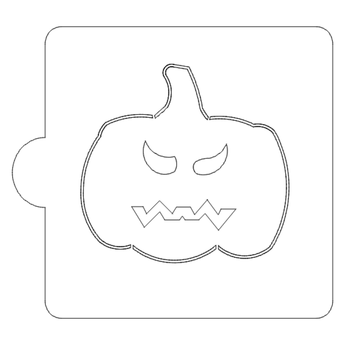 Jack O Lantern Halloween Stencil for Cookies or Cakes USA Made LS111