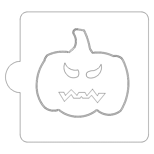 Jack O Lantern Halloween Stencil for Cookies or Cakes USA Made LS111