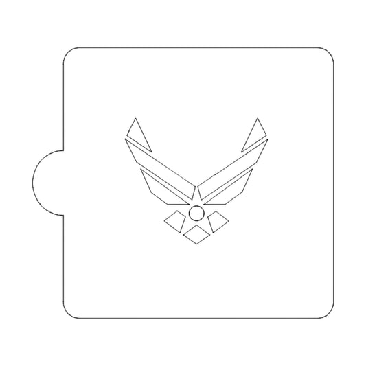 US Air Force Detailed Stencil for Cookie or Cakes USA Made LS3421