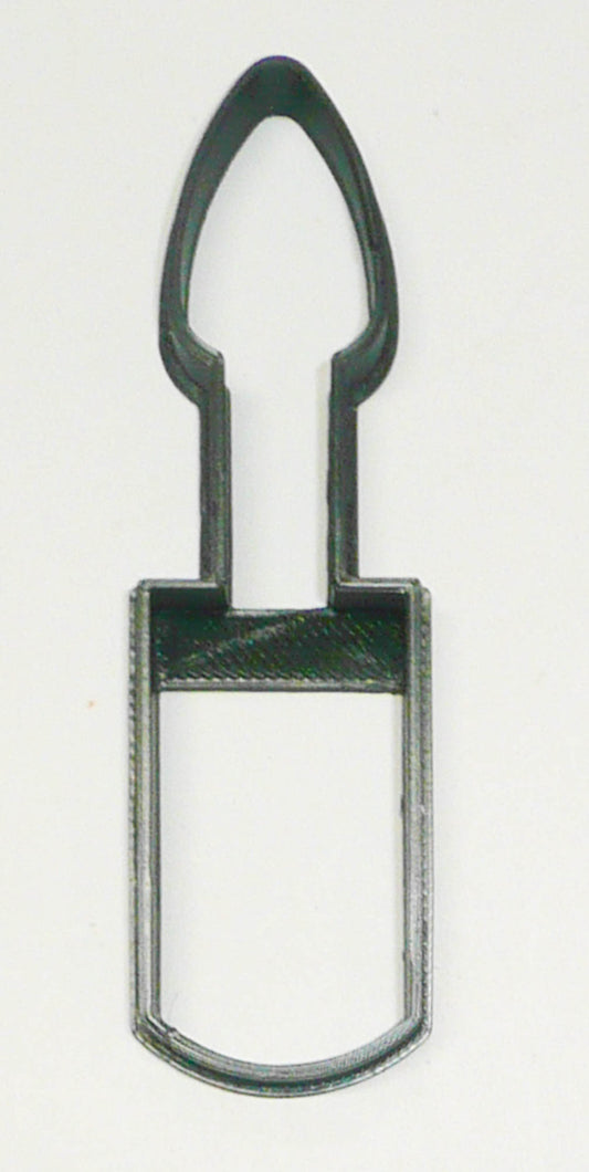 Mascara Wand Outline Spoolie Brush Eyelash Makeup Cookie Cutter USA PR3392