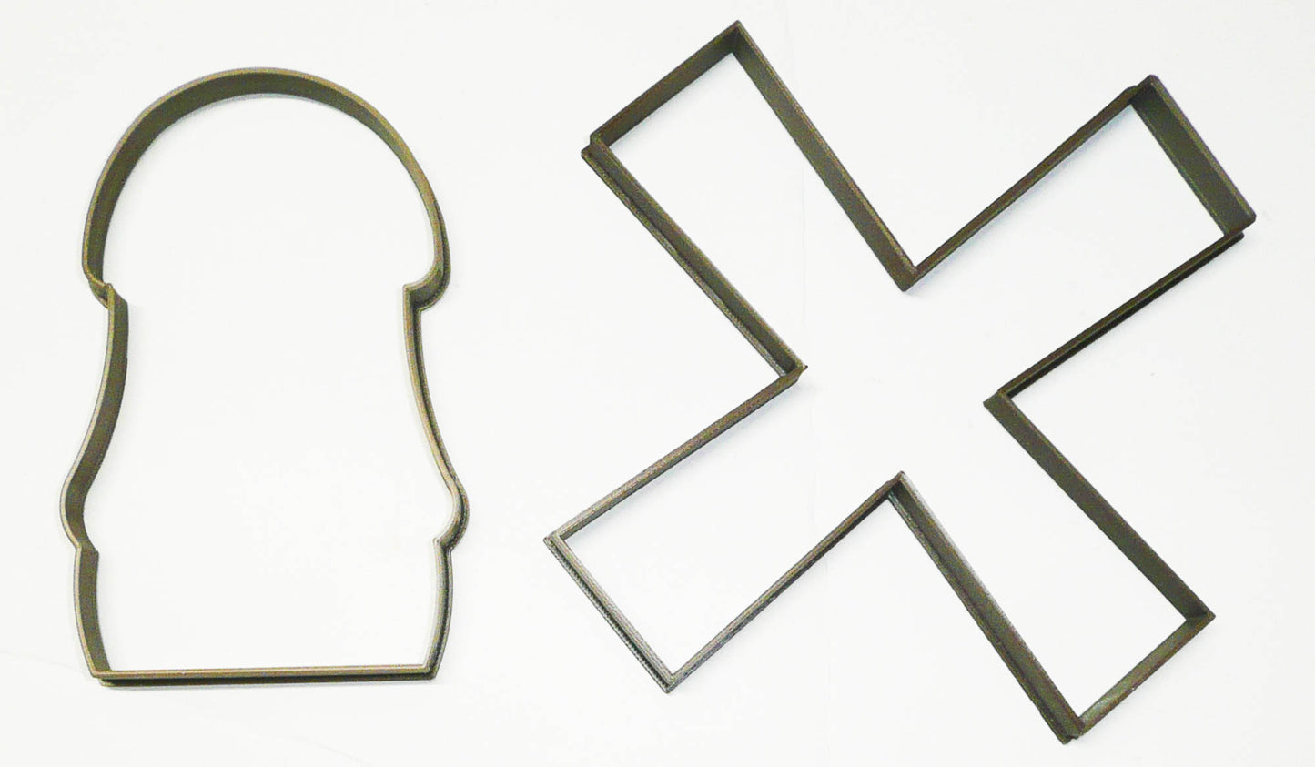 Windmill Traditional Tower and Blade 2 Piece Cookie Cutter Made in USA PR3058