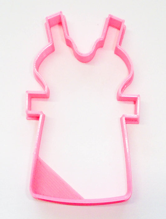 Paper Doll Tab Girl Sleeveless Dress Outfit Special Occasion Cookie Cutter USA PR2284