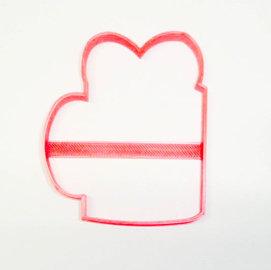 Birthday Mug Outline Cup Celebration Candles Cookie Cutter USA PR3365