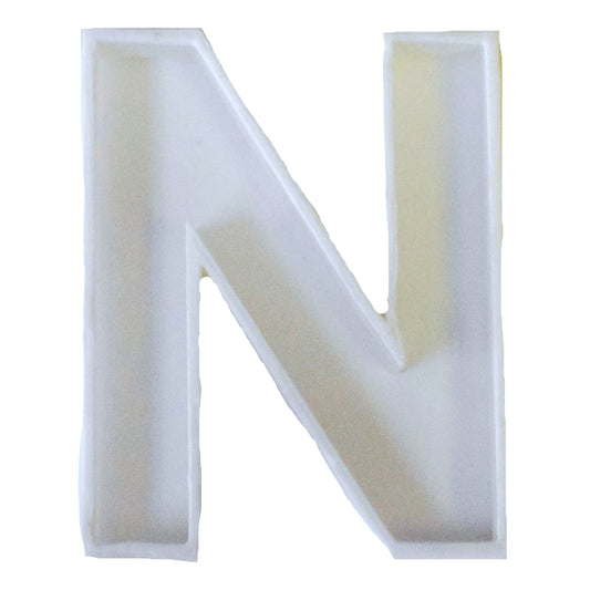 Letter N Initial Alphabet Letters Cookie Cutter Baking Tool USA PR107N