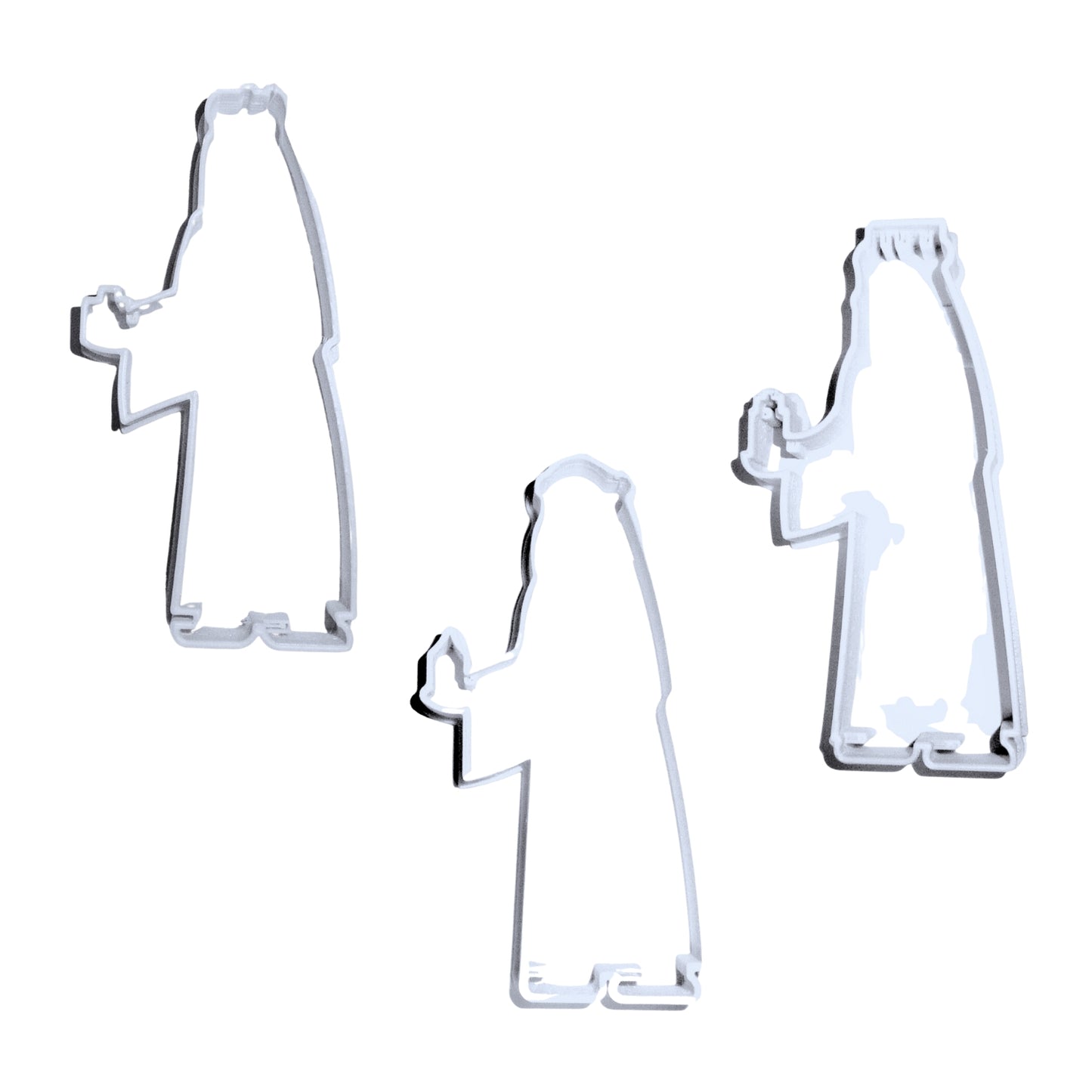 Three Kings Magi Wise Men Christmas Nativity Set Of 3 Cookie Cutters USA PR1354
