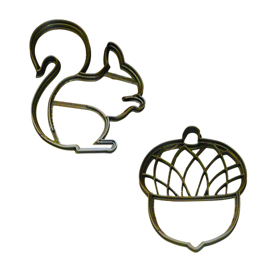Squirrel and Nut Scrat Ice Age Movie Set of 2 Cookie Cutter USA PR1490