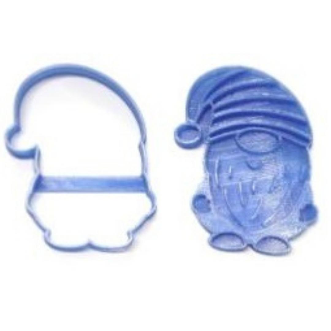 Gnome 1 Garden Mythical Creature Set Of 2 Cookie Cutter And Stamp PR1619