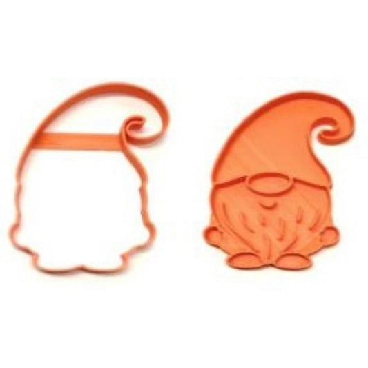 Gnome 5 Garden Mythical Creature Set Of 2 Cookie Cutter And Stamp PR1623