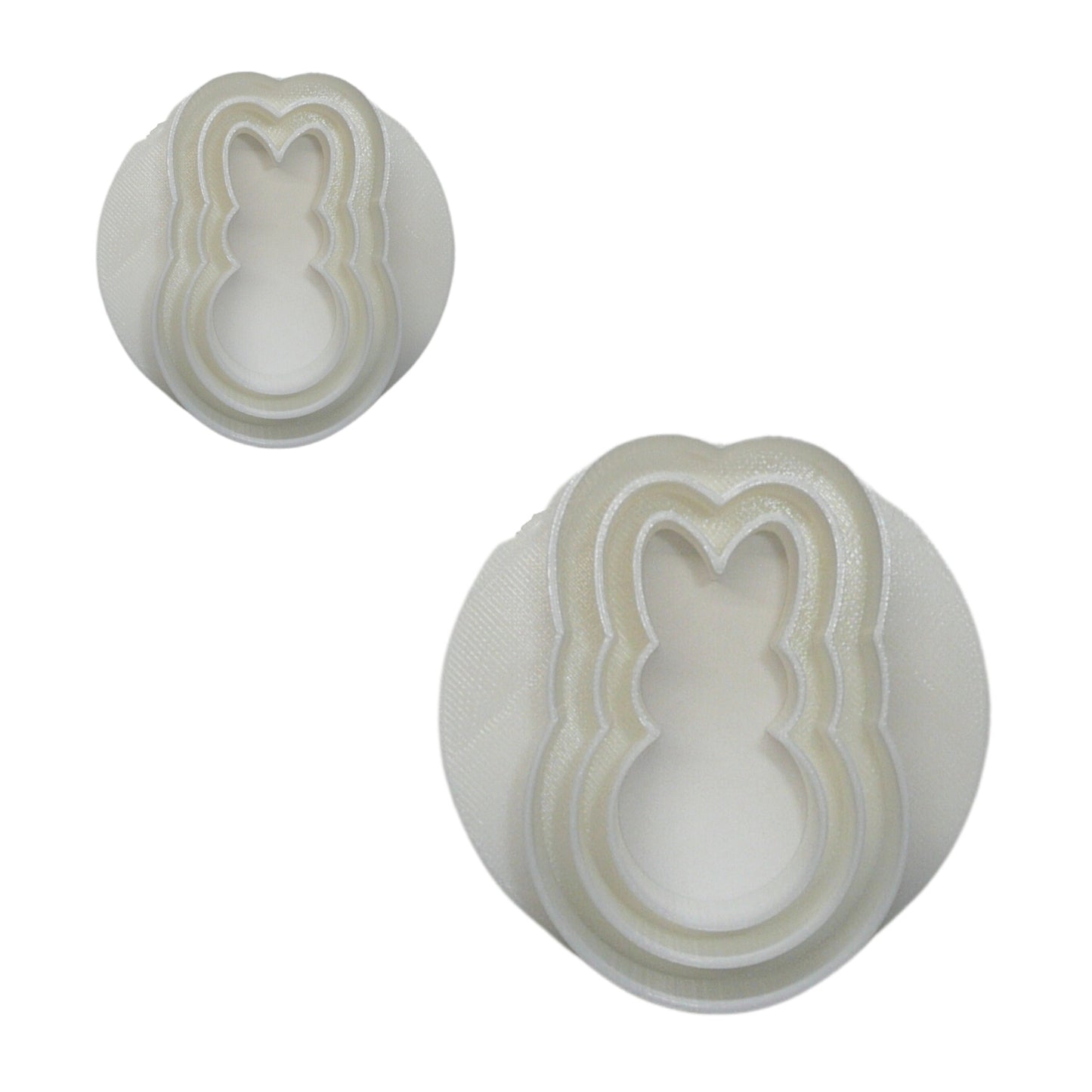 Bunny Rabbit Set Of 2 Sizes Concha Cutters Bread Stamps Made in USA PR1796