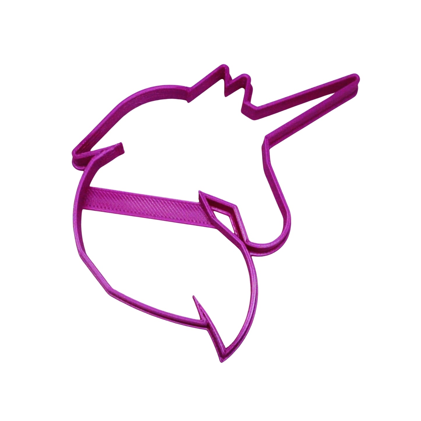 Unicorn Face Head Outline Magical Animal Cookie Cutter USA PR2043