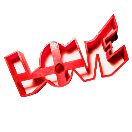 Love Word Valentine's Day Cookie Cutter Made in USA PR210