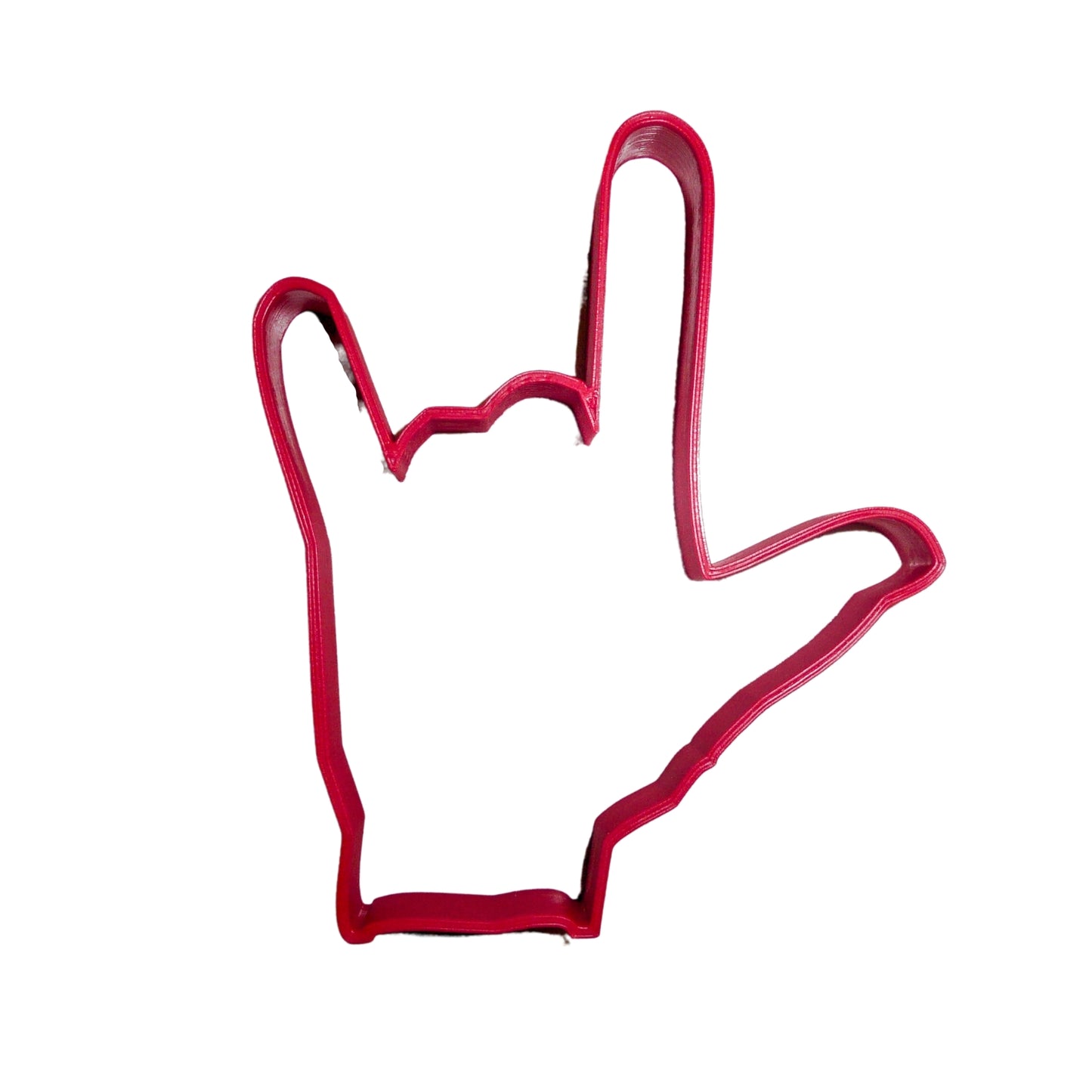 I Love You ASL Sign Language Valentines Day Cookie Cutter Made in USA PR211