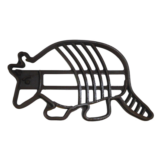 Armadillo Detailed Little Armored One Shell Wearing Cookie Cutter USA PR2138