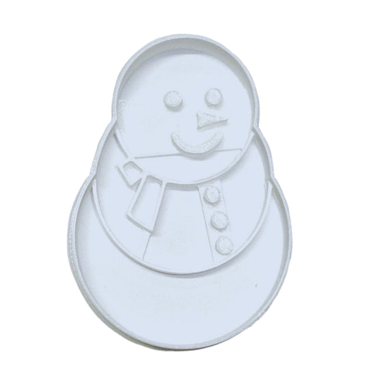 Snowman Detailed Winter Wonderland Cookie Cutter USA PR2181
