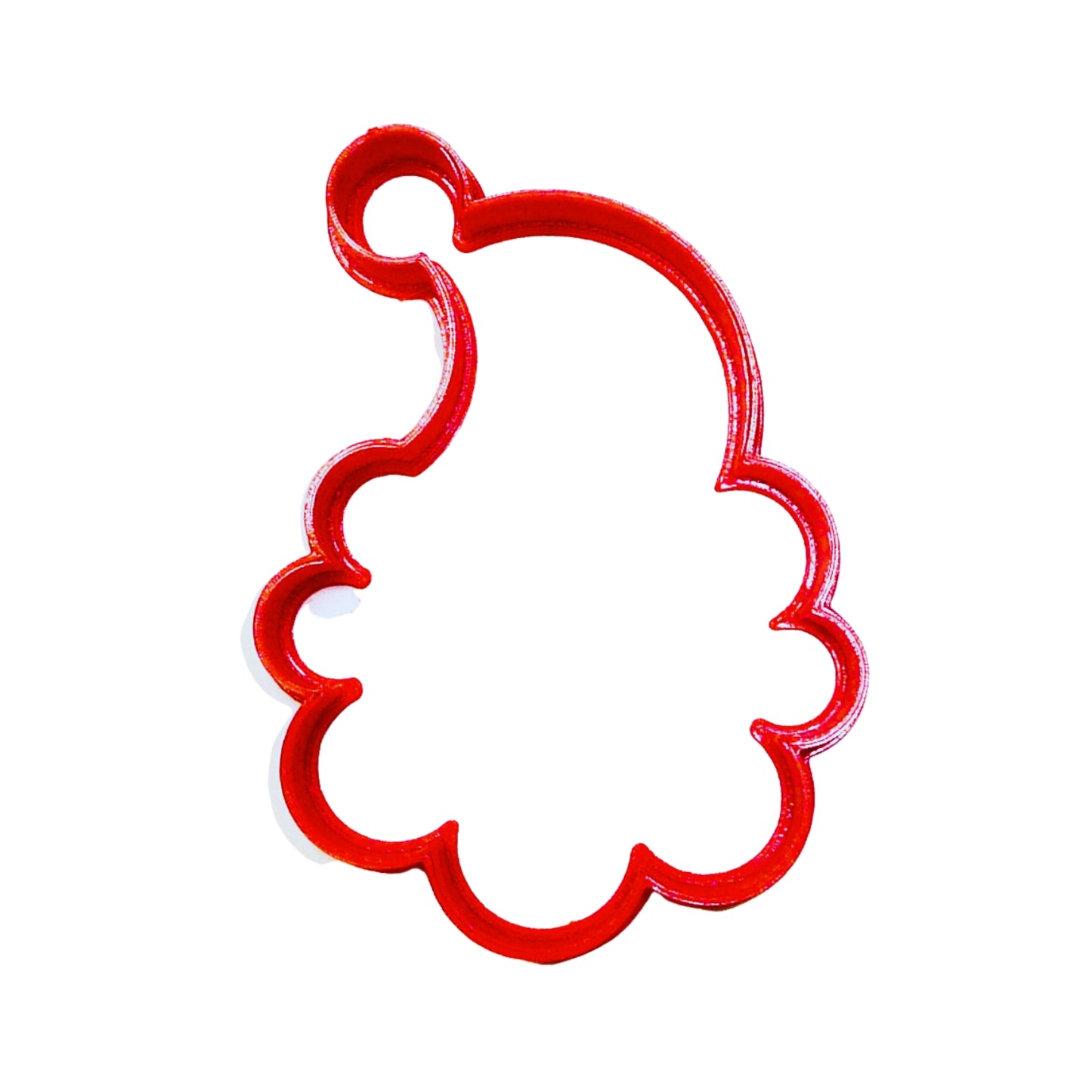 Santa Claus Saint Nicholas With Hat Outline Christmas Cookie Cutter USA PR2204