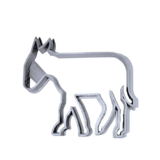 Donkey Burro Animal Christmas Nativity Scene Character Cookie Cutter USA PR2213