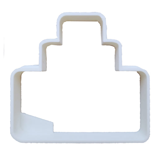 Wedding Cake Outline Tiered Dessert Cookie Cutter 3D Printed Made In USA PR2313