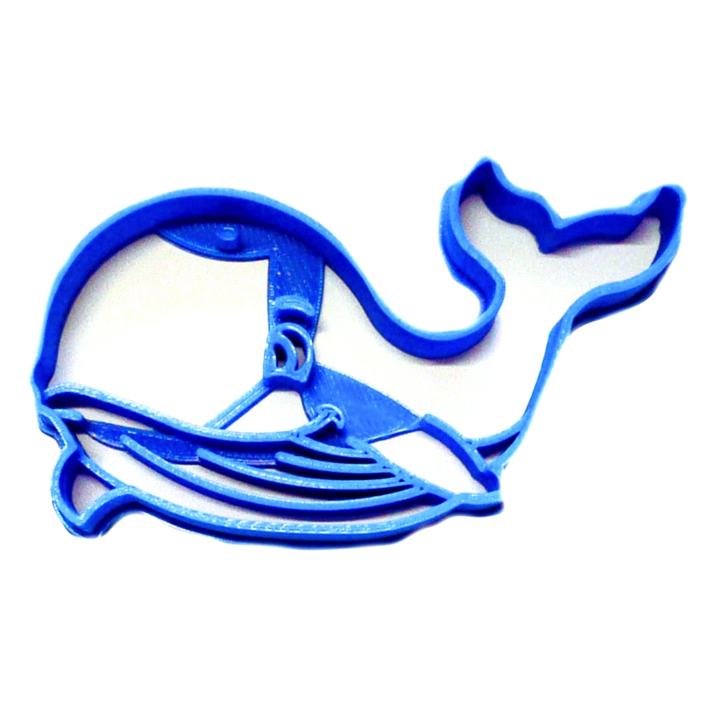 Whale Ocean Water Aquatic Marine Mammal Nautical Cookie Cutter USA PR2364