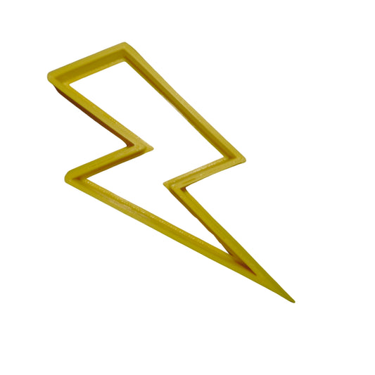 Lightning Bolt Thunder Strike Thunderbolt Superhero Cookie Cutter USA PR2424