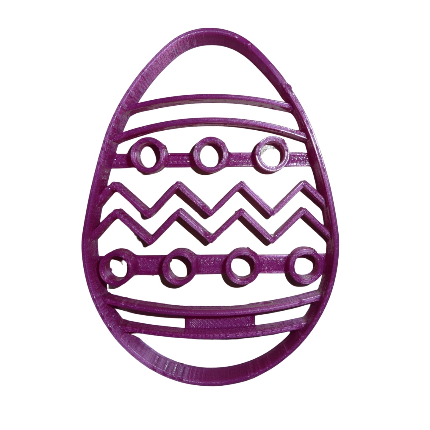 Easter Egg Detailed Hunt Color Dye Boiled Spring Cookie Cutter USA PR2466