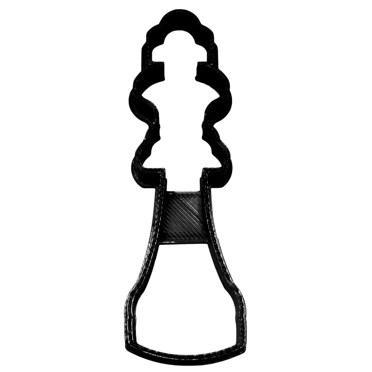 King Chess Board Game Piece Checkmate Checkerboard Cookie Cutter USA PR2489