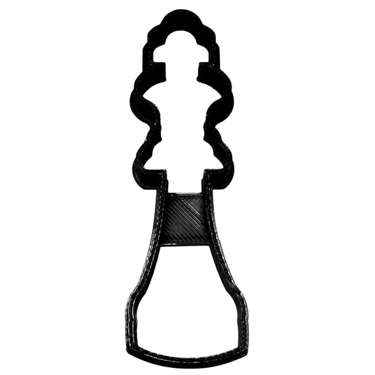 King Chess Board Game Piece Checkmate Checkerboard Cookie Cutter USA PR2489