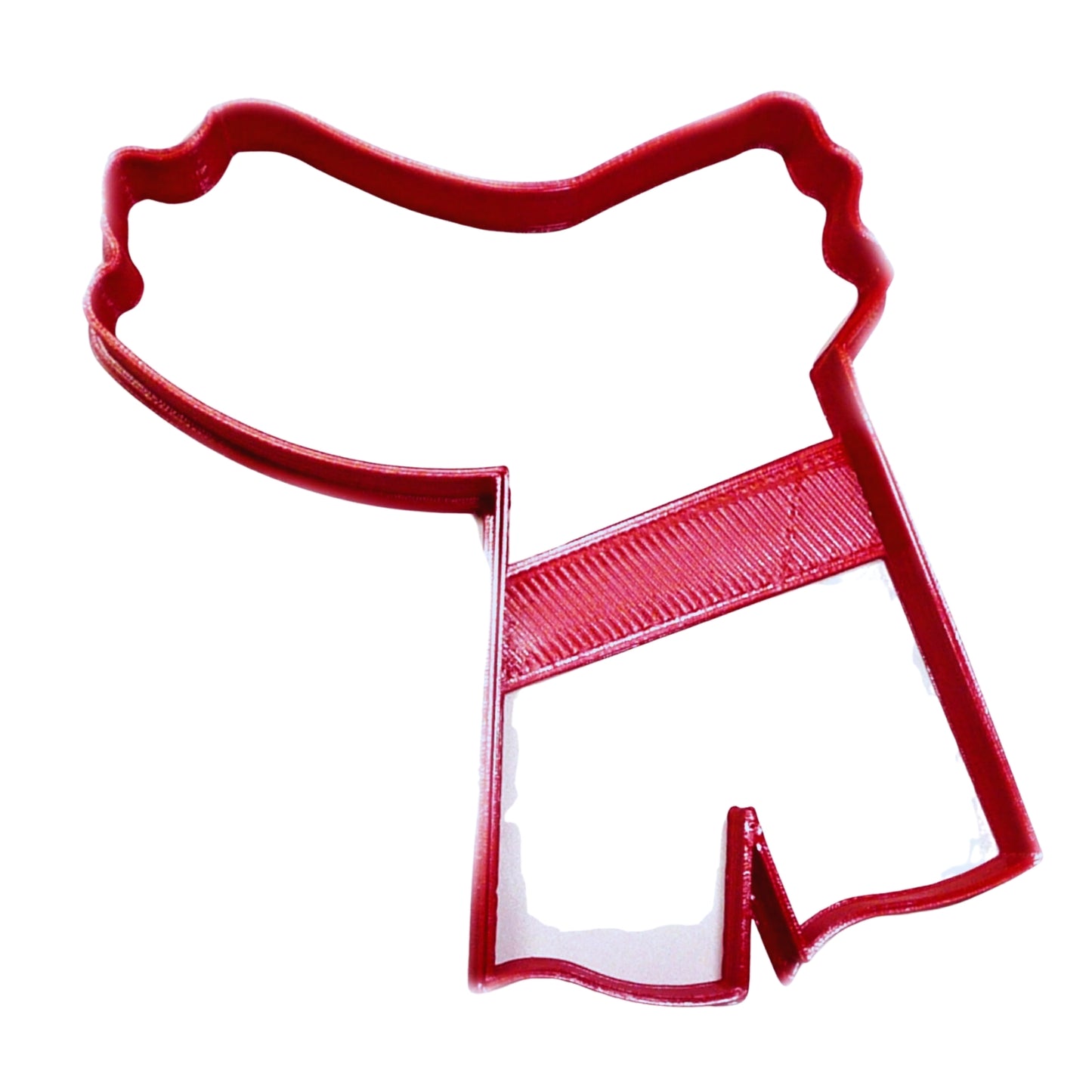 Scarf Cold Winter Weather Fashion Accessory Snowman Cookie Cutter USA PR2502
