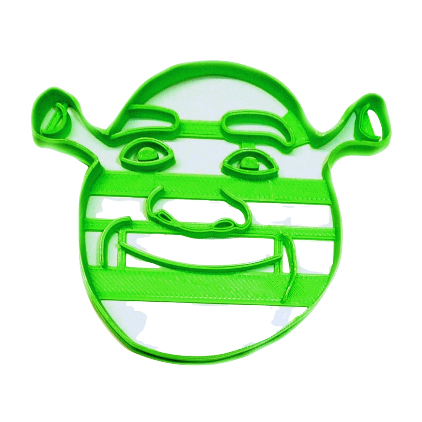Shrek Face Green Ogre Monster Creature Movie Character Cookie Cutter USA PR2529