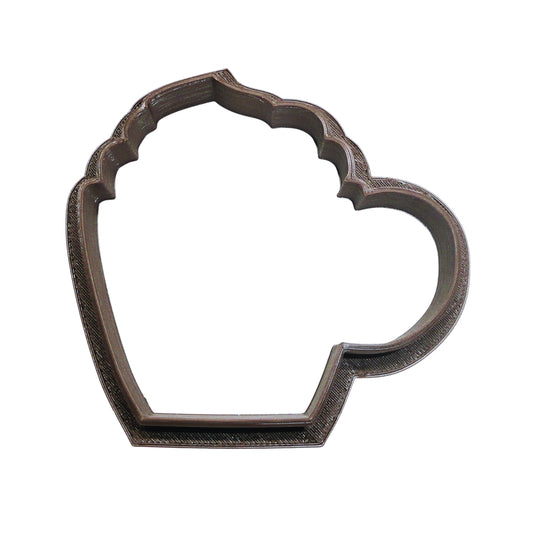 Cocoa Mug Hot Chocolate Whipped Cream Coffee Christmas Cookie Cutter USA PR258
