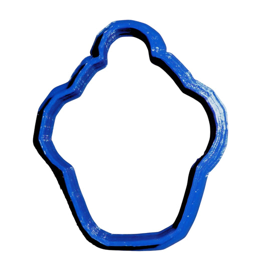 Cupcake Cookie Cutter Special Occasion 3D Printed Made In USA PR265