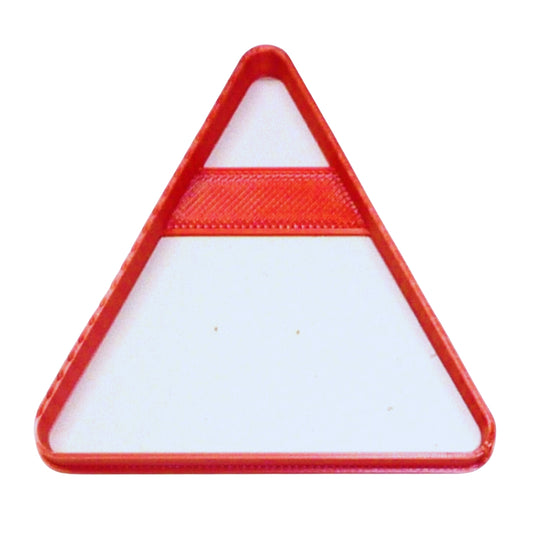 Triangle Yield Road Sign Or Pool Rack Billiard Game Cookie Cutter USA PR2688