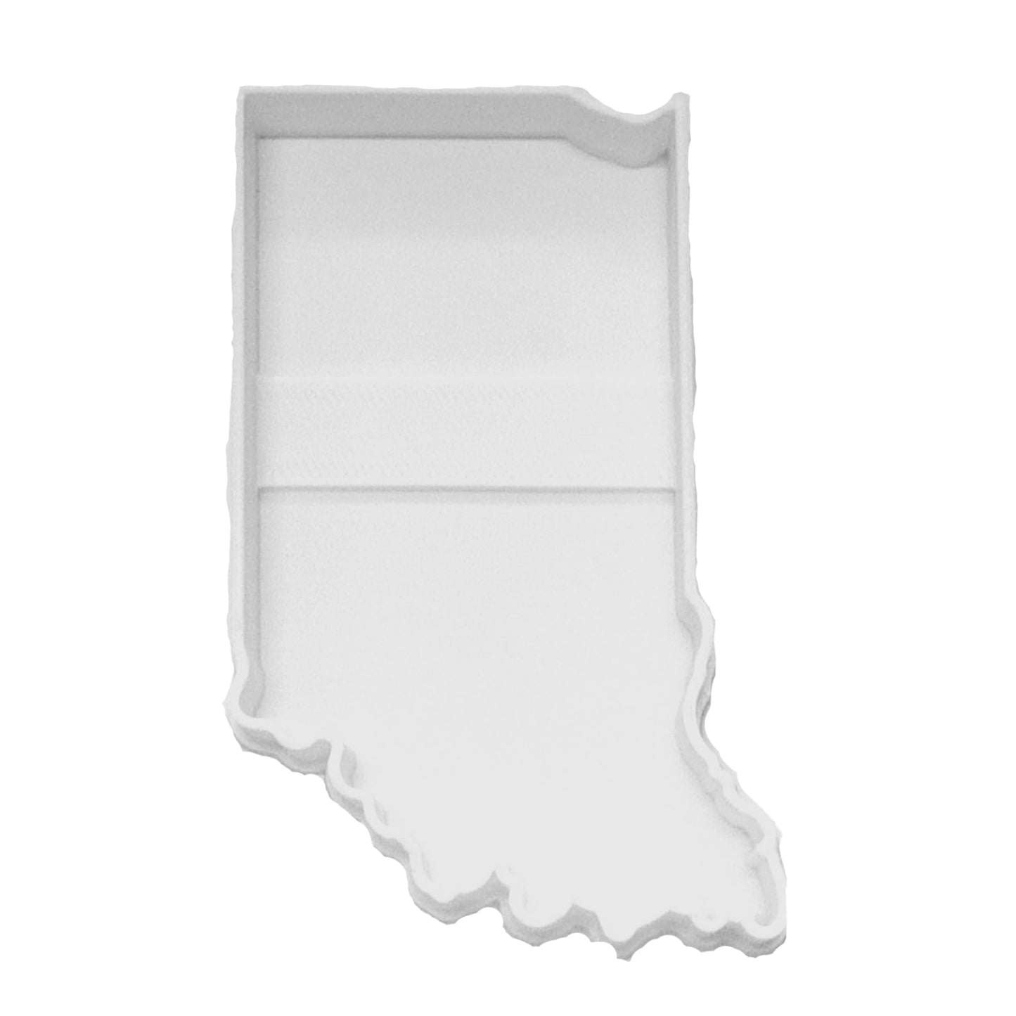 State of Indiana Outline Hoosier Crossroads of America Cookie Cutter USA PR2714