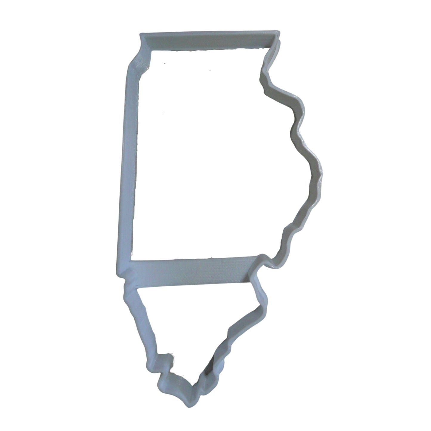 State of Illinois Outline Prairie Land Of Lincoln Cookie Cutter USA PR2716