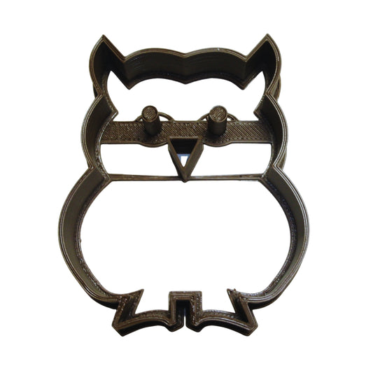 Owl Noctural Night Bird Symbol Wisdom Cookie Cutter USA PR287