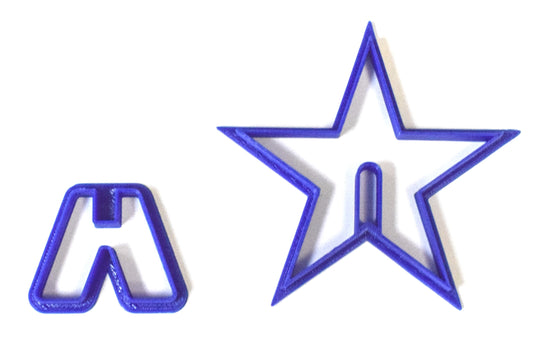 3D Star Christmas Cookie Cutter Holiday Made in USA PR293